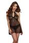Preview: Babydoll DR11796 schwarz
