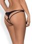 Preview: Picantina Crotchless Thong schwarz