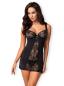 Preview: Heartina Chemise schwarz
