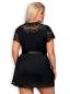 Preview: 810-PEI-1 Peignoir schwarz