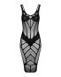 Preview: Netzkleid D609 schwarz