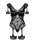 Preview: Bodystocking G334 schwarz