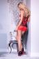 Preview: Babydoll CR3020 rot/schwarz