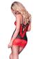 Preview: Babydoll CR3020 rot/schwarz