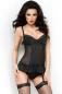 Preview: Babydoll-Set CR3791 schwarz