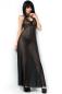 Preview: Langes Babydoll CR3883 schwarz