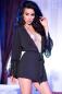 Preview: Negligee CR4084 schwarz