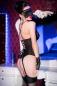 Preview: Corsage + String CR4166 schwarz