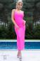 Preview: Langes Kleid CR4379 hot pink