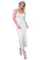 Preview: Langes Kleid CR4379 weiß