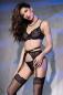 Preview: Spitzen-Set CR4413 schwarz