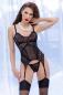 Preview: Corsage CR4471 schwarz