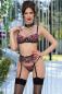Preview: Dessous-Set CR4607 rot/schwarz