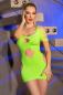 Preview: Nahtloses Minikleid CR4671 neongrün