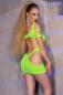 Preview: Nahtloses Minikleid CR4671 neongrün