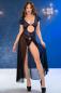 Preview: Robe CR4680 blau/schwarz