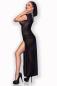 Preview: Kleid mit Kapuze CR4685 schwarz