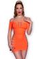 Preview: Nahtloses Minikleid CR4704 neonorange