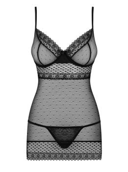 817-CHE-1 Chemise schwarz