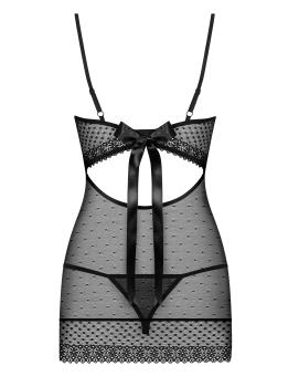 817-CHE-1 Chemise schwarz