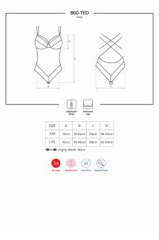 860-TED-1 Teddy schwarz