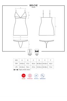 865-CHE-1 Chemise schwarz
