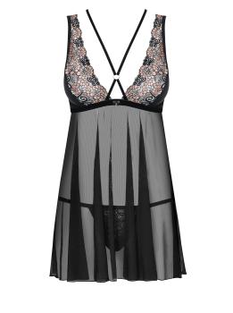 873-BAB-1 Babydoll schwarz