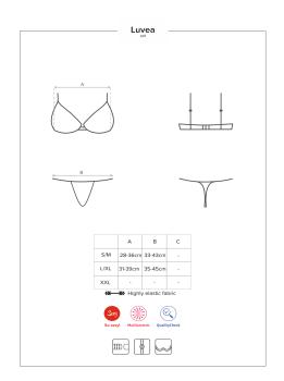 Luvae Set schwarz