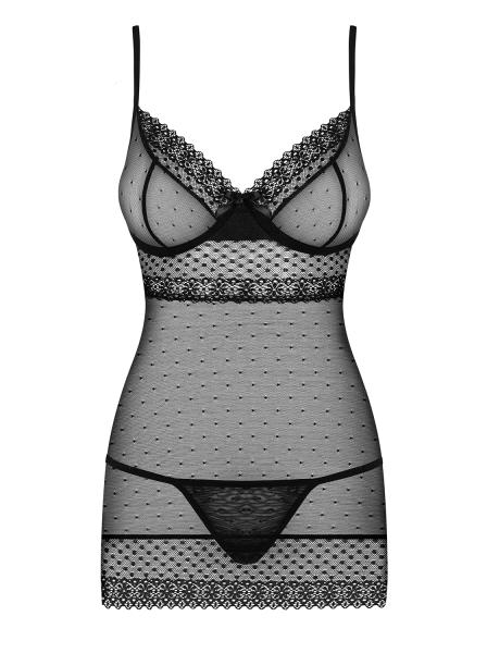 817-CHE-1 Chemise schwarz