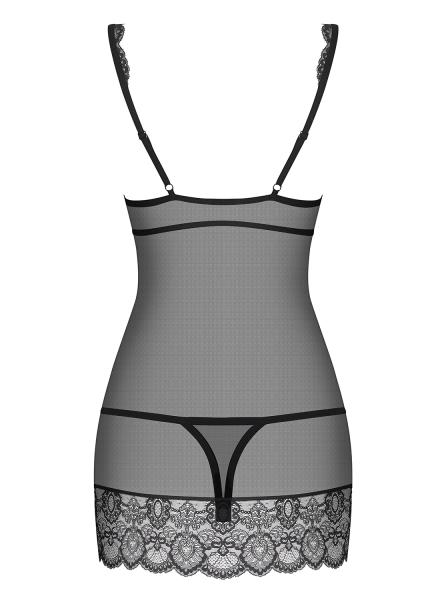 853-CHE-1 Chemise schwarz