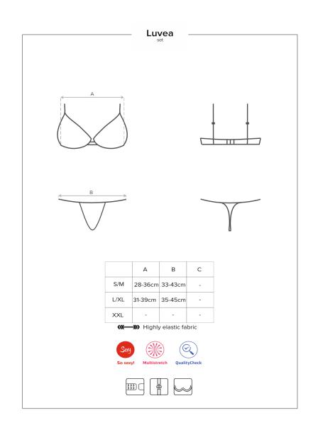 Luvae Set schwarz